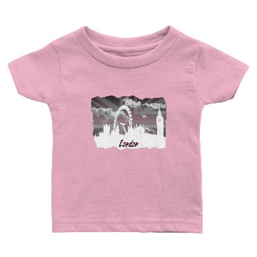 Discover White London Baby T-shirts