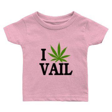 Discover I Love Marijuana Vail Colorado Baby T-shirts