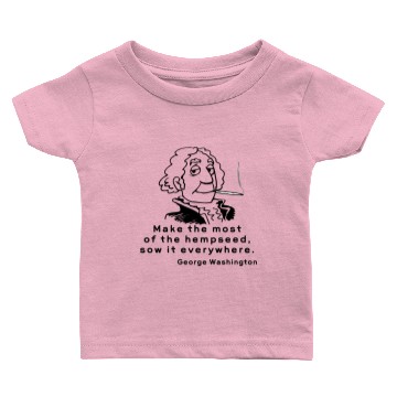 Discover Marijuana George Washington Baby T-shirts