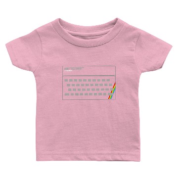 Discover ZX spectrum pc Baby T-shirts