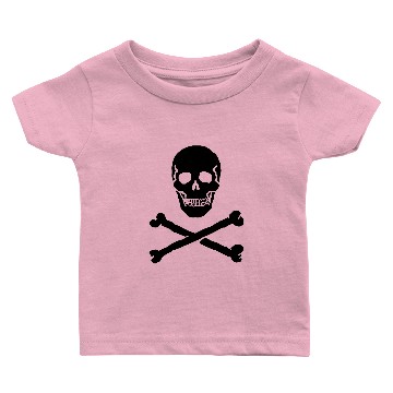 Discover Skull and Crossbones / Jolly Roger Baby T-shirts