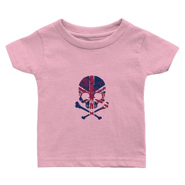 Discover Union Jack Skull Baby T-shirts