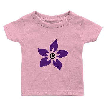 Discover Purple cocktail flower Baby T-shirts