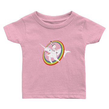 Discover Narwhal Rainbow Stormtrooper Baby T-shirts