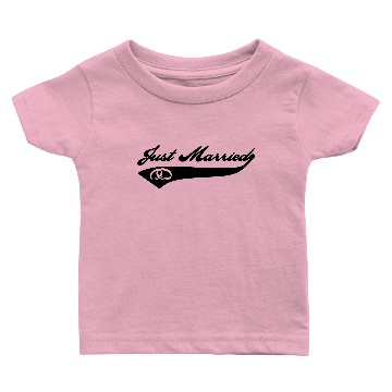 Discover Just Married Baby T-shirts