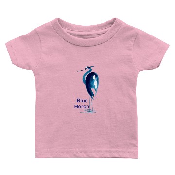 Discover Blue Heron Baby T-shirts