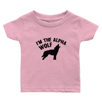 Discover I'm The Alpha Wolf Baby T-shirts