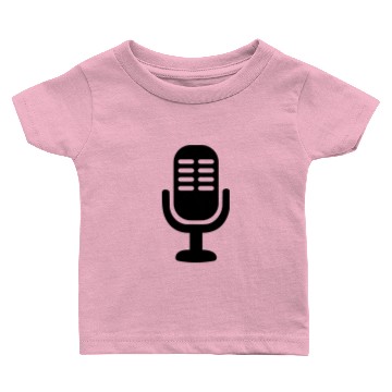 Discover Microphone Baby T-shirts
