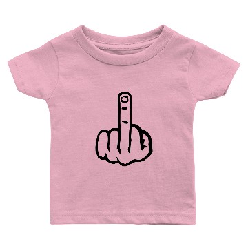 Discover Middle finger Baby T-shirts
