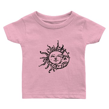 Discover Moon & Sun Baby T-shirts