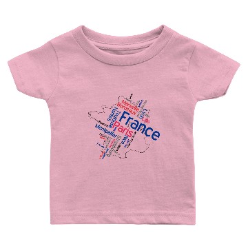 Discover France Baby T-shirts