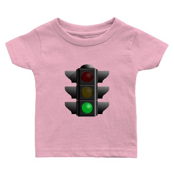 Discover Traffic Light Green Baby T-shirts