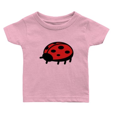 Discover Red Ladybug Baby T-shirts