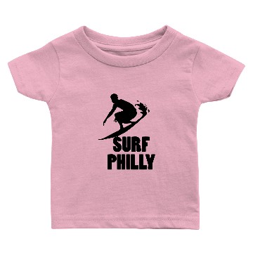Discover Surf Philly Baby T-shirts