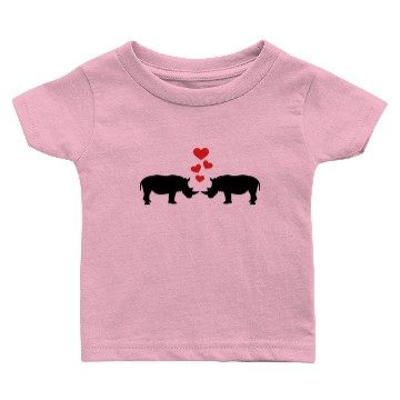 Discover Rhinos Baby T-shirts