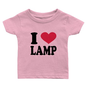 Discover I Love Lamp Baby T-shirts