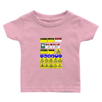 Discover safety signs Baby T-shirts