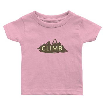 Discover Rock Climbing Baby T-shirts