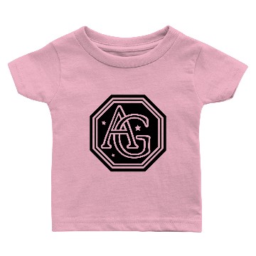 Discover AG monogram initial letters Baby T-shirts