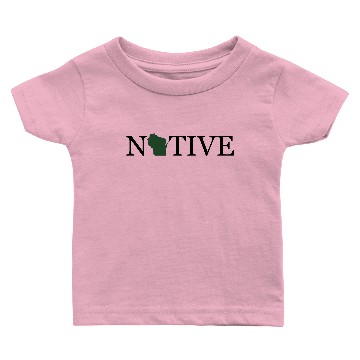 Discover Wisconsin Native Baby T-shirts