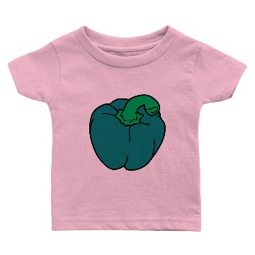 Discover Green Pepper Baby T-shirts