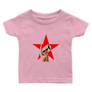Discover hammer and sickle in star Baby T-shirts