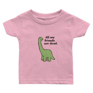 Discover Funny dark humor dinosaur Baby T-shirts