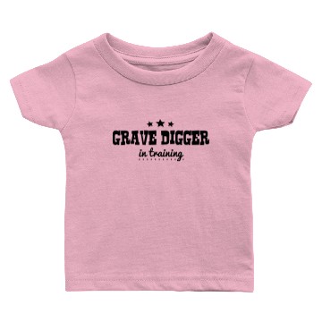 Discover grave digger in training Baby T-shirts