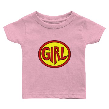 Discover Super, Hero, Heroine, Super Girl Baby T-shirts
