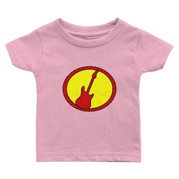 Discover Super, Hero, Heroine, Guitar Hero Baby T-shirts
