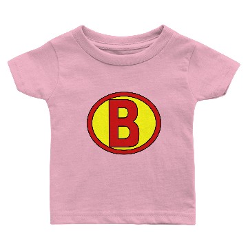 Discover Super, Hero, Heroine, Initials, B Baby T-shirts