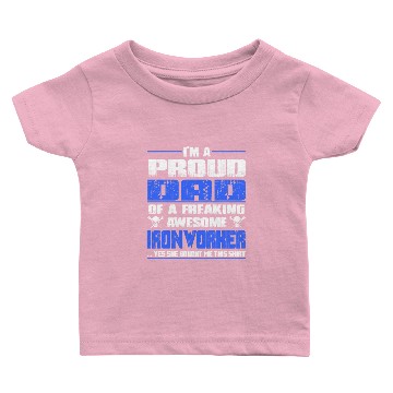 Discover Ironworker union ironworker ironworkers ironwork Baby T-shirts