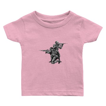 Discover Special Forces Baby T-shirts