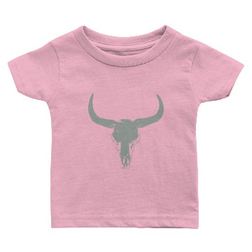 Discover Buffalo Skull Baby T-shirts