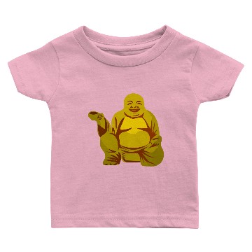Discover Buddha with cup Baby T-shirts