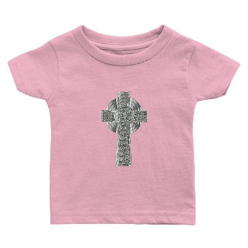 Discover Chrome Celtic Cross Baby T-shirts