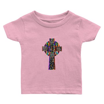 Discover Prismatic Celtic Cross Baby T-shirts
