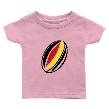 Discover rugby ball 3 colors Baby T-shirts