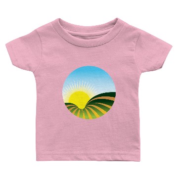 Discover Sunrise Icon Baby T-shirts