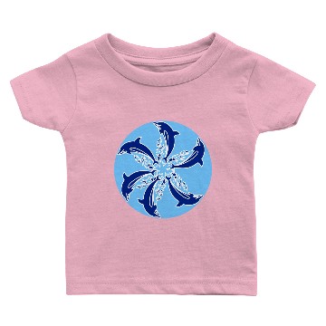 Discover Jumping dolphin Baby T-shirts