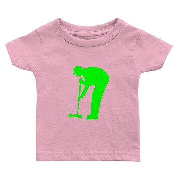 Discover croquet player 2 Baby T-shirts
