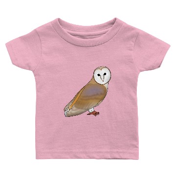 Discover barn owl Baby T-shirts