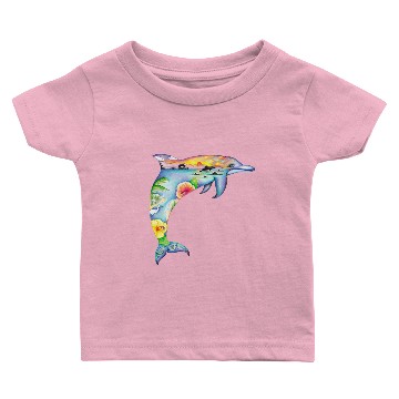 Discover dolphin Baby T-shirts