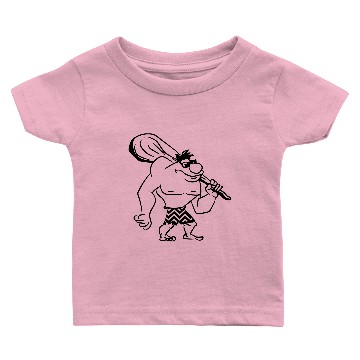 Discover Caveman caveman pattern sunglasses Baby T-shirts