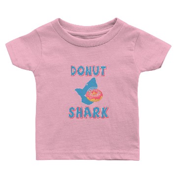 Discover Donut shark Baby T-shirts
