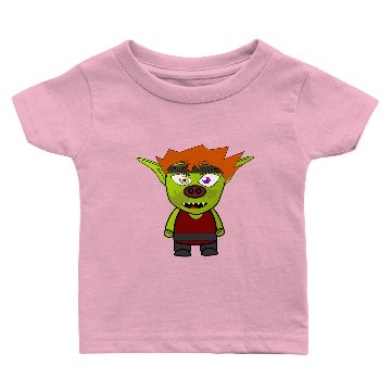 Discover Chibi Goblin Fighter Baby T-shirts