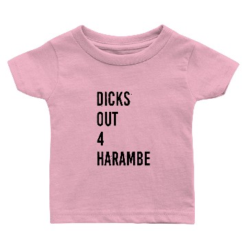 Discover Dicks out for Harambe Baby T-shirts