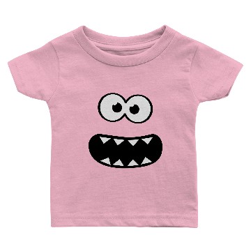 Discover Funny Cookie Monster (Smiley Comic) Face Baby T-shirts