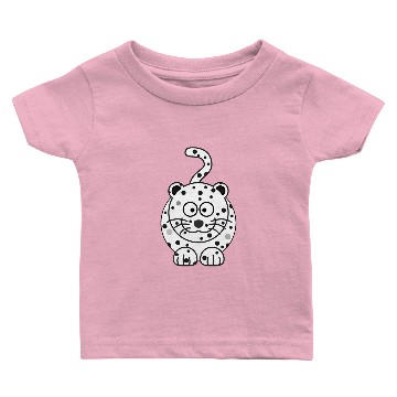 Discover WHITE cheetah Baby T-shirts