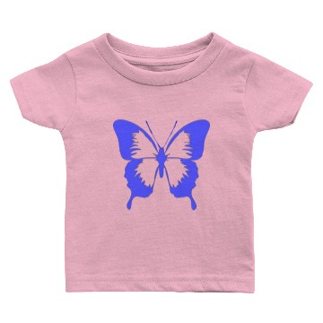 Discover Butterfly Light Blue Baby T-shirts